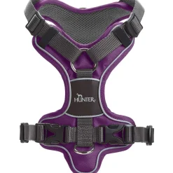Hunter Divo hundesele XS violet/grå just mave 34-47 cm - Stabil kontrol og komfort