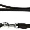 Hunter Elg Rundsyet Hundeline 8 mm Sort