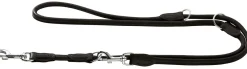 Hunter Elg Rundsyet Hundeline 8 mm Sort