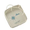 Hunter foldbar silikone rejseskål 590 ml beige