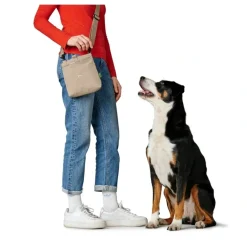 Hunter Godbidstaske Alva med skulderrem Beige