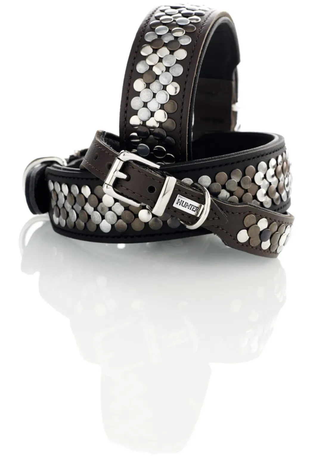 Hunter Halsbånd Arizona 42 Sort - 35-39,5 cm
