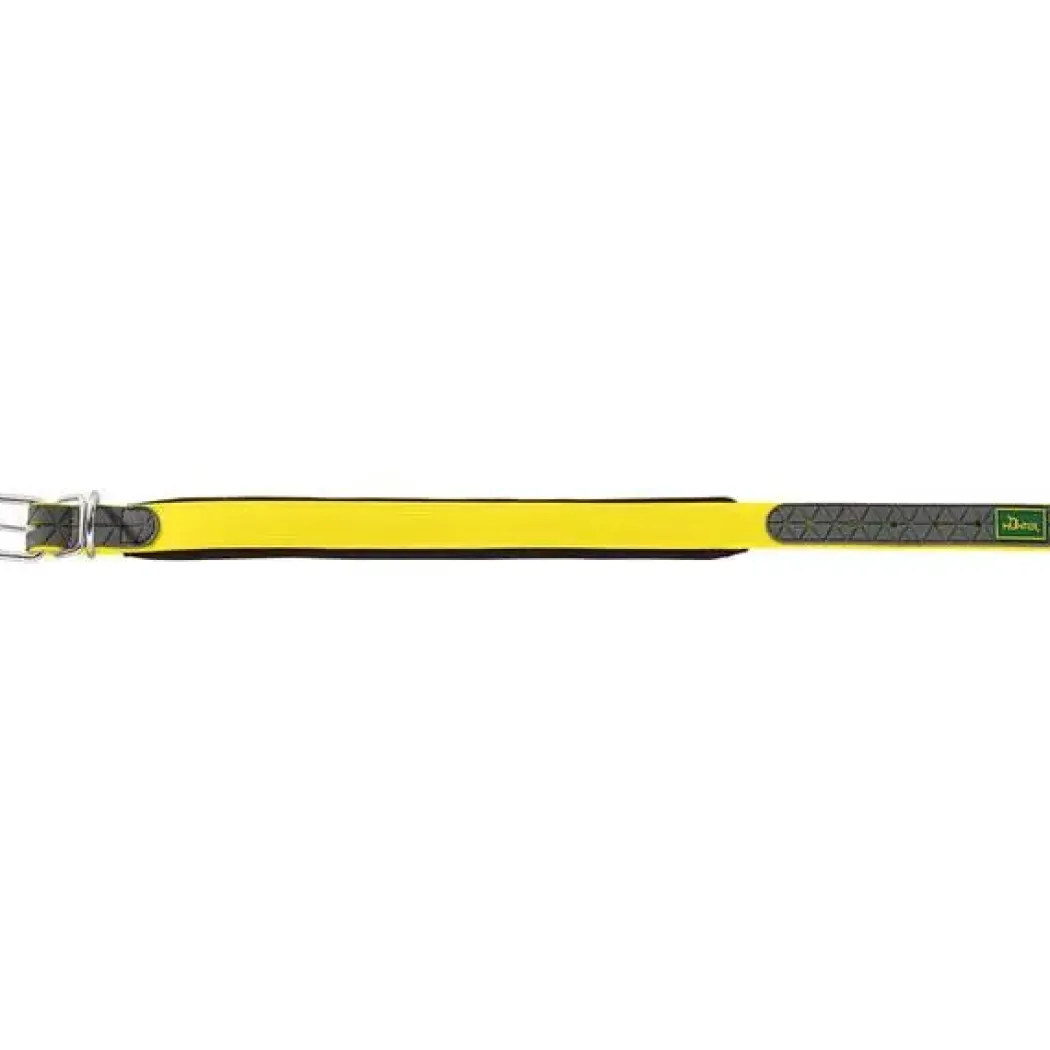 Hunter Halsbånd Convenience 35 Gul - 22-30 cm
