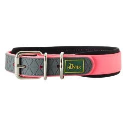 Hunter Halsbånd Convenience NeonPink 40 - 29-35 cm