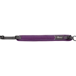 Hunter Halsbånd Divo S Violet/Grå - justerbart hundehalsbånd (25-35 cm, B 4 cm)
