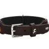 Hunter Halsbånd El Paso M-L Brun/Sort 60 - 46-52 cm