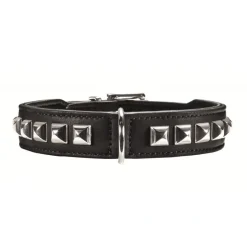 Hunter halsbånd Rocky Petit 30 Sort - 23-27 cm