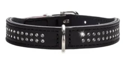 Hunter Halsbånd S 20-23,50 cm Diamond Petit Sort