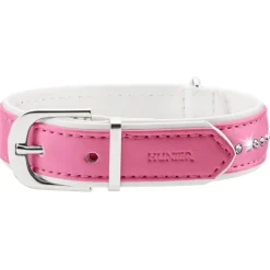 Hunter Halsbånd XS 17-20,5 cm Diamond Petit Pink