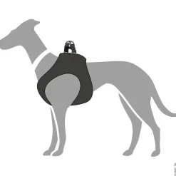Hunter Hilo læder hundesele sort XXS/XS - hals 30-34 cm