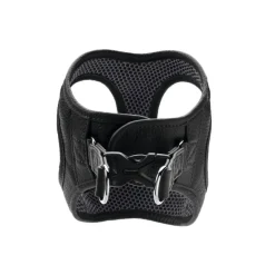 Hunter Hilo læder hundesele XS-S sort hals 37-40 cm - blød og let pasform