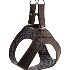 Hunter Hilo læder hundesele XS-S brun hals 37-40 cm - let og komfortabel pasform