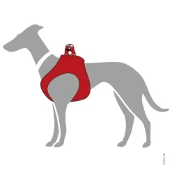 Hunter Hilo Læder Hundesele XS Rød