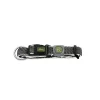 Hunter hunde halsbånd Hilo Antracit XL - justerbart hundehalsbånd (45-70 cm, B 3,8 cm)