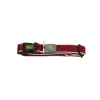 Hunter hunde halsbånd Hilo Rød M-L - justerbart hundehalsbånd (33-50 cm, B 2,5 cm)