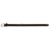 Hunter Hundehalsbånd læder Canada Elg Str.30 Sort/Cognac - 21-25 cm