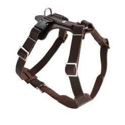 Hunter Hundesele Aalborg Mørkebrun XS - Bryst/Hals 38-52 cm