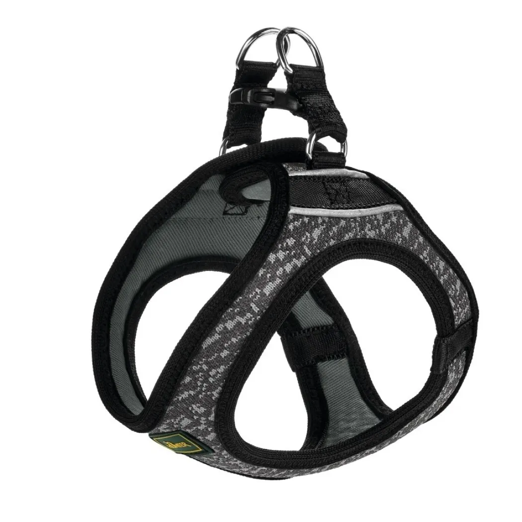 Hunter Hundesele Hilo Soft Comfort i grå XXS-XS