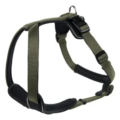 Hunter hundesele Neopren Oliven XL længde 73-94 cm 2,5 cm - blød og stabil komfort
