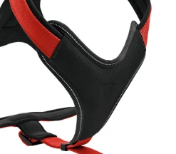 Hunter hundesele Neopren Rød XL længde 73-94 cm 2,5 cm - blød og stabil komfort