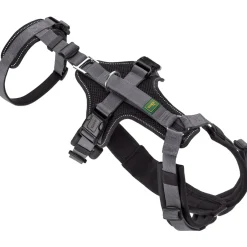 Hunter hundesele Safety Maldon Gråsort L længde 66-118 cm 2,5 cm - sikker stabilitet