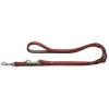 Hunter Hundesnor Canada Elg læder line 15mm Rød