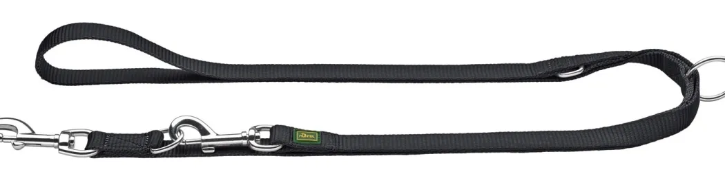 Hunter Hundesnor Nylon Sort 20/200 cm
