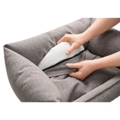 Hunter hundesofa Prag L 90 x 70 cm Grå