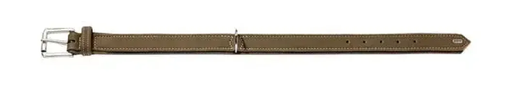 Hunter Hunting halsbånd str.65 Oliven - justerbart hundehalsbånd (50 - 56 cm., B 3,5 cm.)
