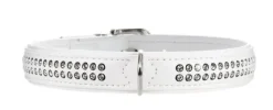 Hunter Hvid Smart halsbånd 24 - 17-20,5 cm