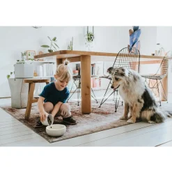 Hunter keramik Lund hunde skål 550 ml Beige