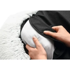 Hunter Loppa donut hundeseng Ø 50 cm Hvid