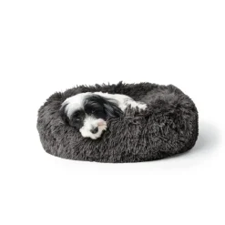 Hunter Loppa donut hundeseng Ø 50 cm Grå