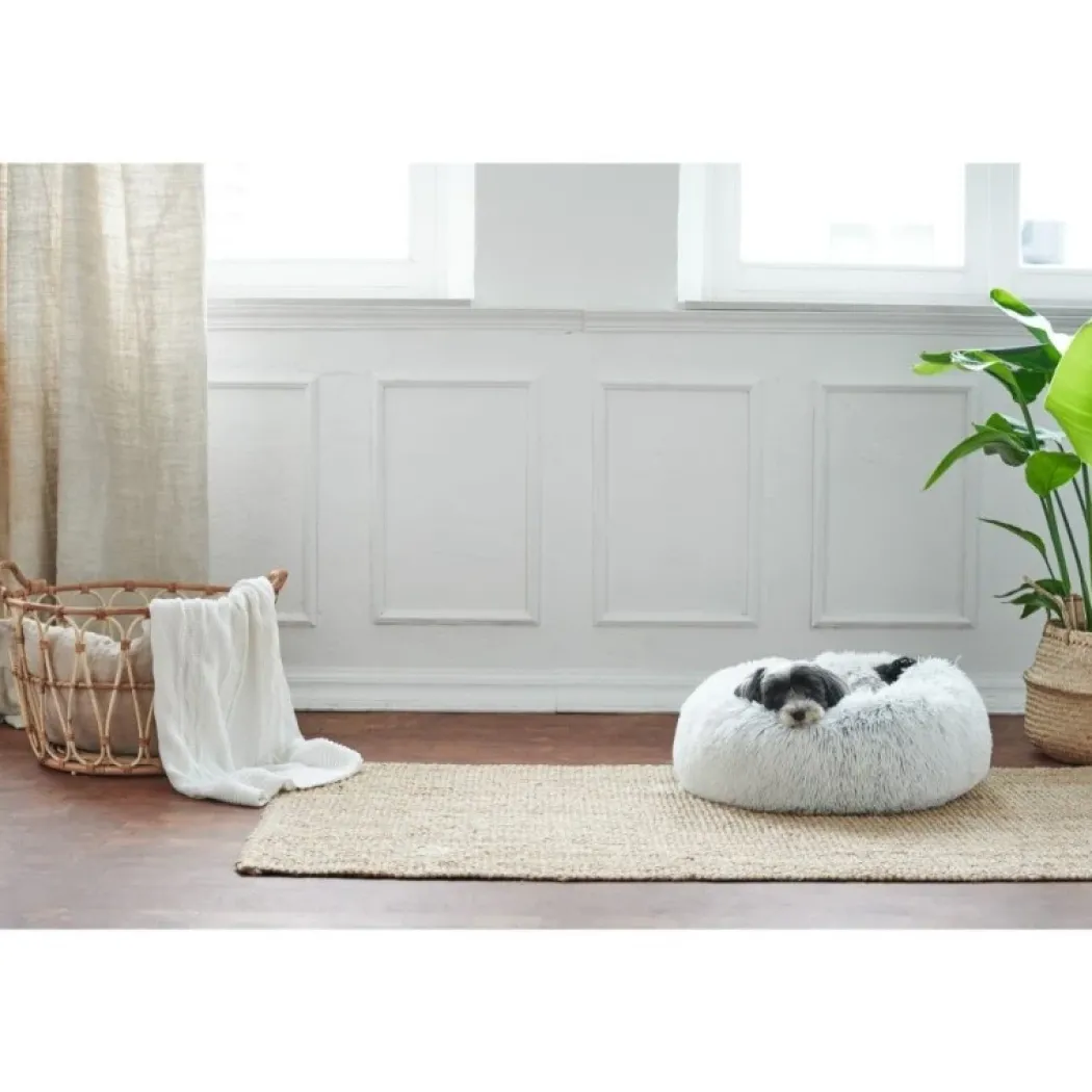 Hunter Loppa donut hundeseng Ø 60 cm Hvid