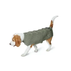 Hunter Malmø hundesweater Khaki str 35 - varm og blød komfort