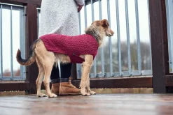 Hunter Malmø pullover strik bordeaux str. 30