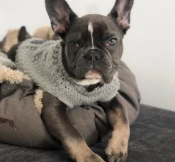 Hunter Malmø pullover strik grå str. 50