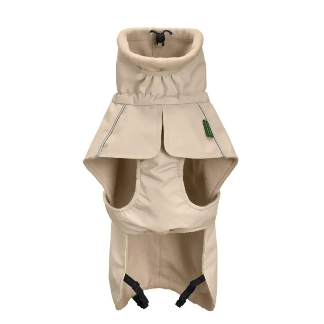 Hunter Nordby hundefrakke str 35 creme