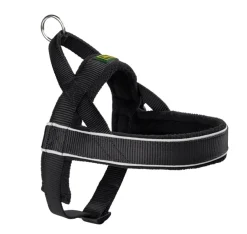 Hunter Norsk Racing hundesele M Sort - 52-62 cm ergonomisk pasform