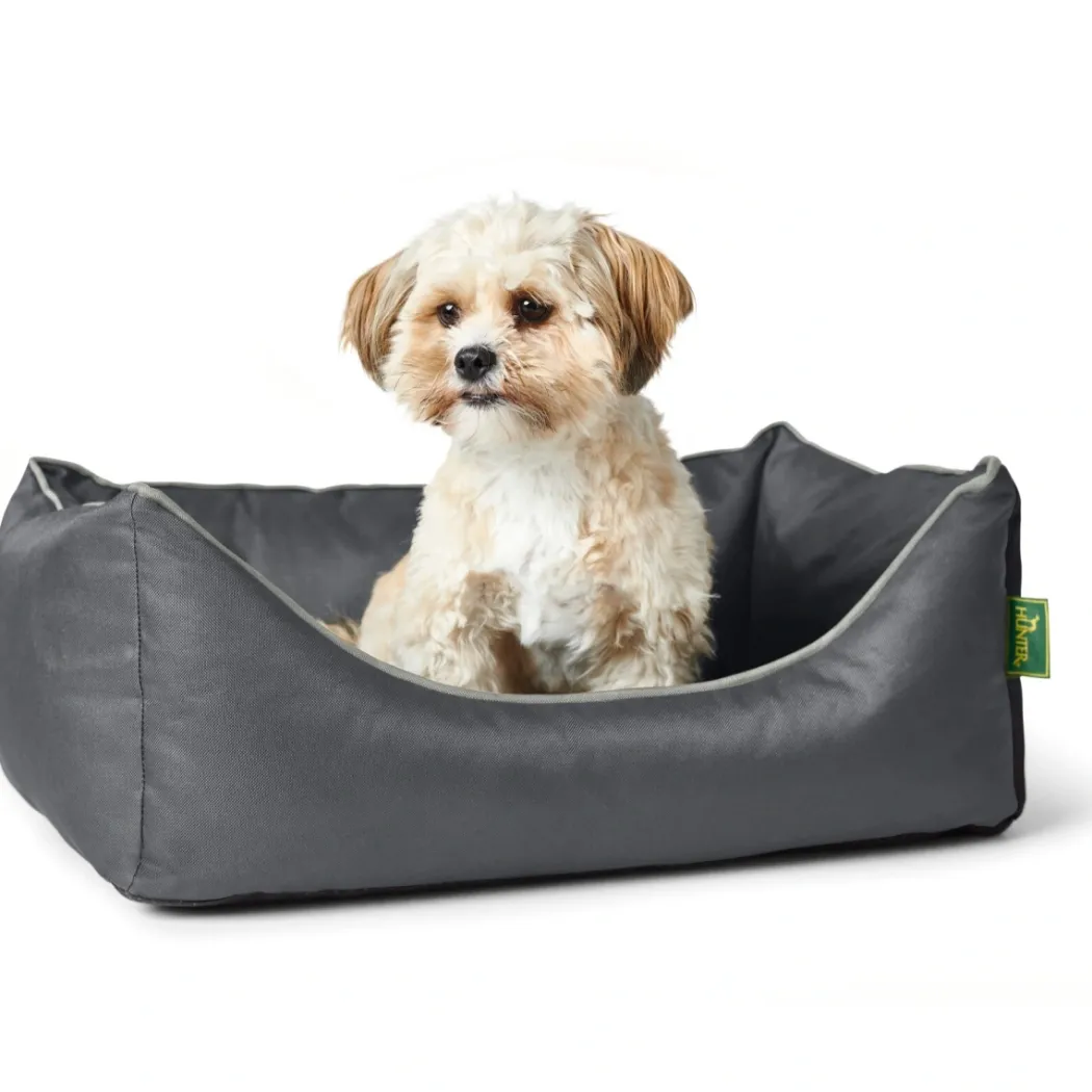 Hunter Ortho Cleveland hundeseng Small 60x40 cm Grå