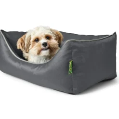 Hunter Ortho Cleveland hundeseng L 100x70 cm Grå