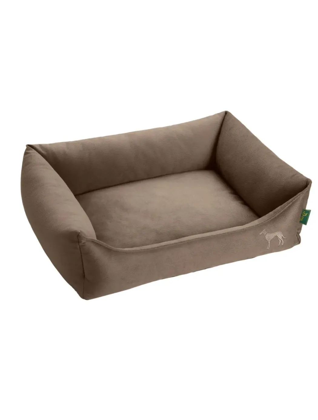 Hunter Ortho Merida hundeseng L 90x70 cm Taupe