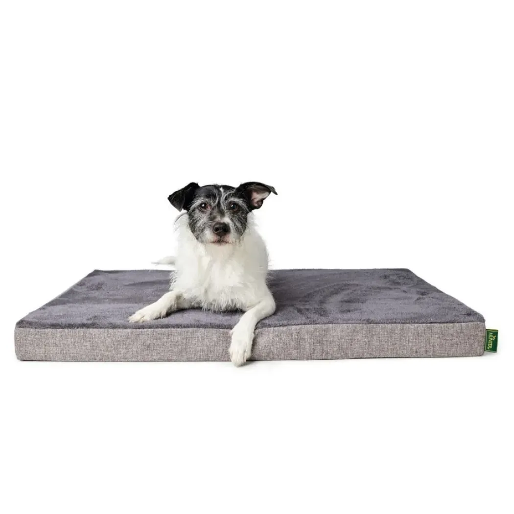 Hunter ortopædisk hundemadras Tirano L 100x65 cm Grå