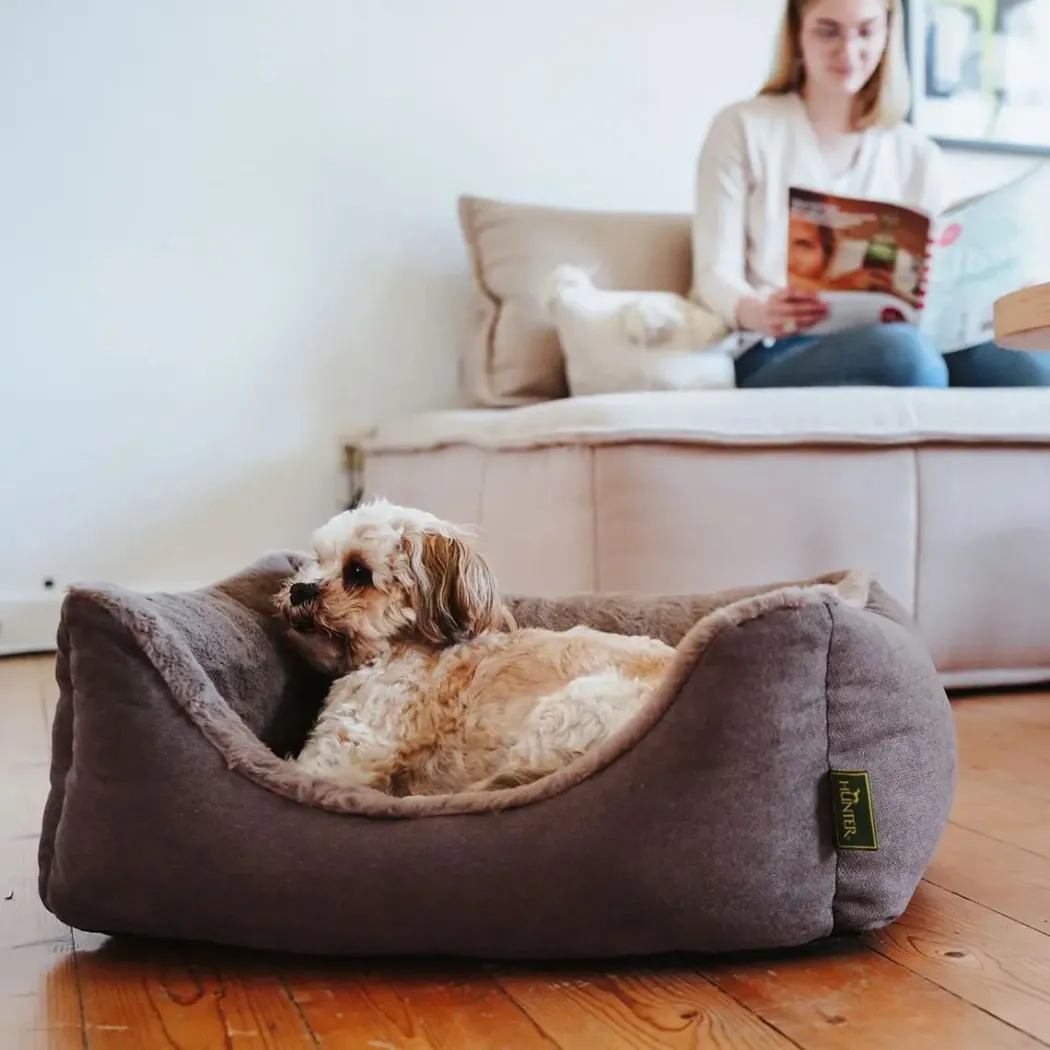Hunter ortopædisk hundeseng Rockford XL 120 x 90 cm Brun