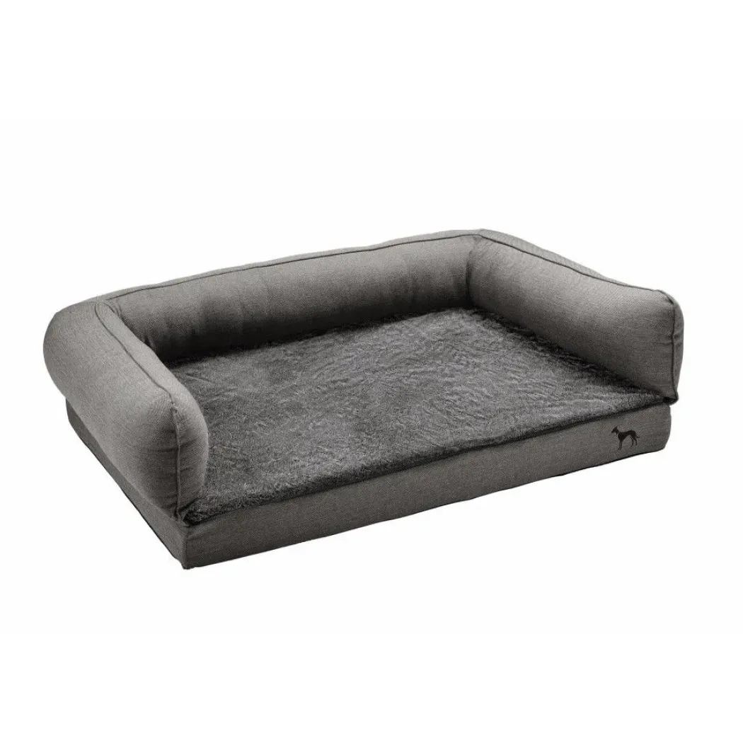 Hunter ortopædisk hundesofa Livingston Medium 80 x 60 cm Antracit