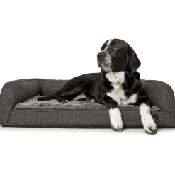 Hunter ortopædisk hundesofa Livingston Large 100 x 80 cm Antracit