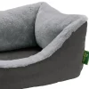 Hunter Ortopædisk Rockford hundeseng XLarge 120x90 cm Grå