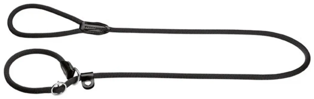 Hunter Retriever hundesnor Freestyle i sort 10 mm 120 cm