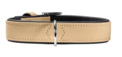 Hunter Softie hundehalsbånd 65 cm beige - 51-59 cm indstilling