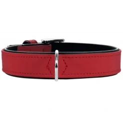Hunter Softie hundehalsbånd 35 cm rød - 22-30 cm indstilling